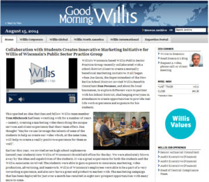 Willis Global and Chameleon Communications