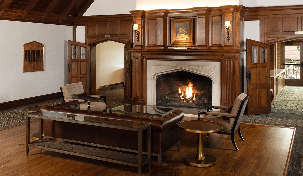 Westmoor Country Club fireplace