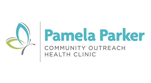 Pamela Parker Community Outreach Health Clinic logo representing nonprofit healthcare services focused on community access and support.